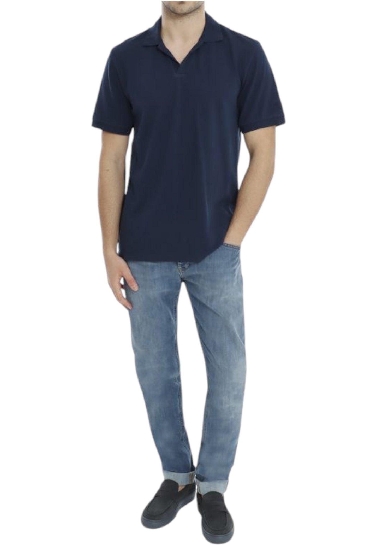Polo Manica Corta Uomo Mc2 Saint Barth Piquet Charles