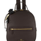 Zaino  Donna Braccialini Zaino compatto, Singolo con tracolle regolabili, Chiusura con zip, Due tasche interne, una con zip e una aperta, Charm removibile con margherita e fiocco a pois, Dimensioni: 27 x 11 x 31 Cm Beth B19223YY