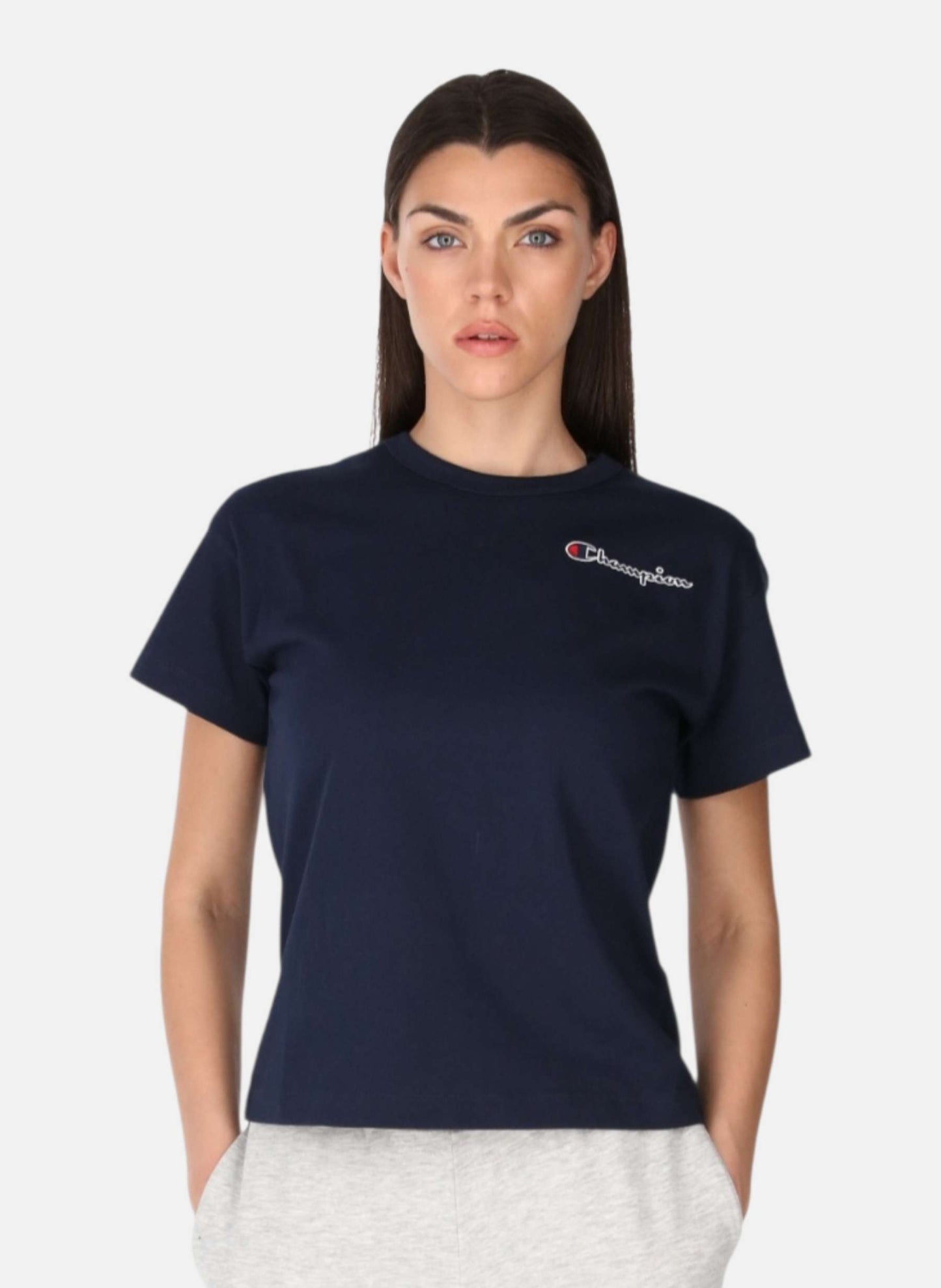 T-Shirt Manica Corta Donna Champion   114167BS