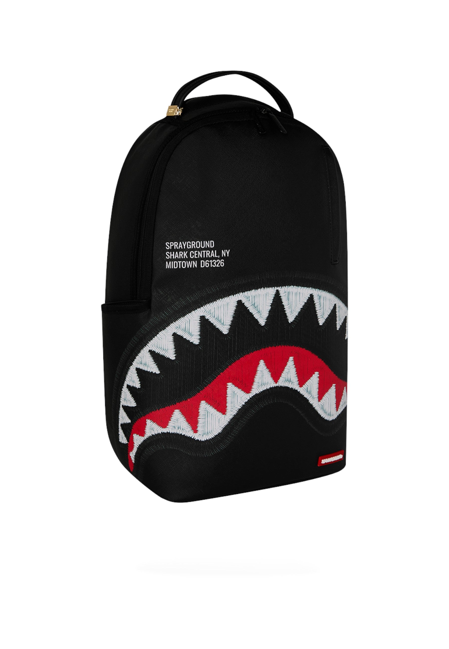 Zaino  Unisex Sprayground  Shark Central Black Embroidered Shark 910B9629NSZ