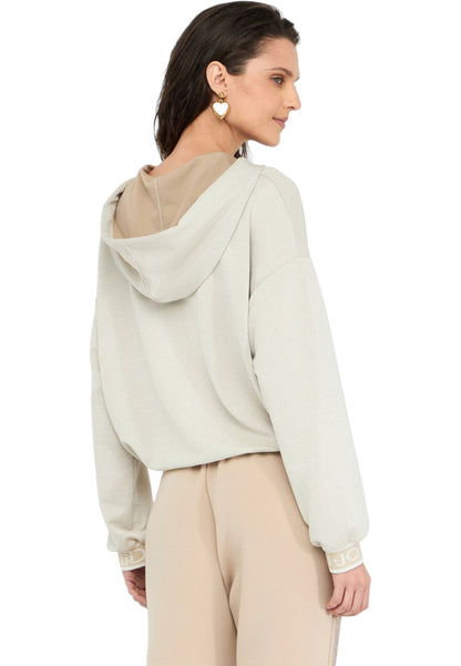 Felpa Con Cappuccio Donna Liu Jo   TF5285J4747