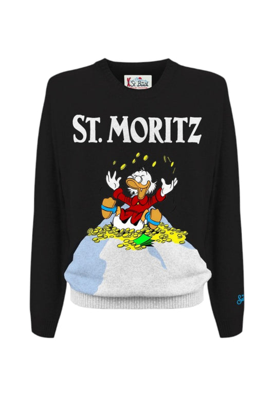 Maglione A Girocollo Uomo Mc2 Saint Barth Scrooge Top Heron C HER0011