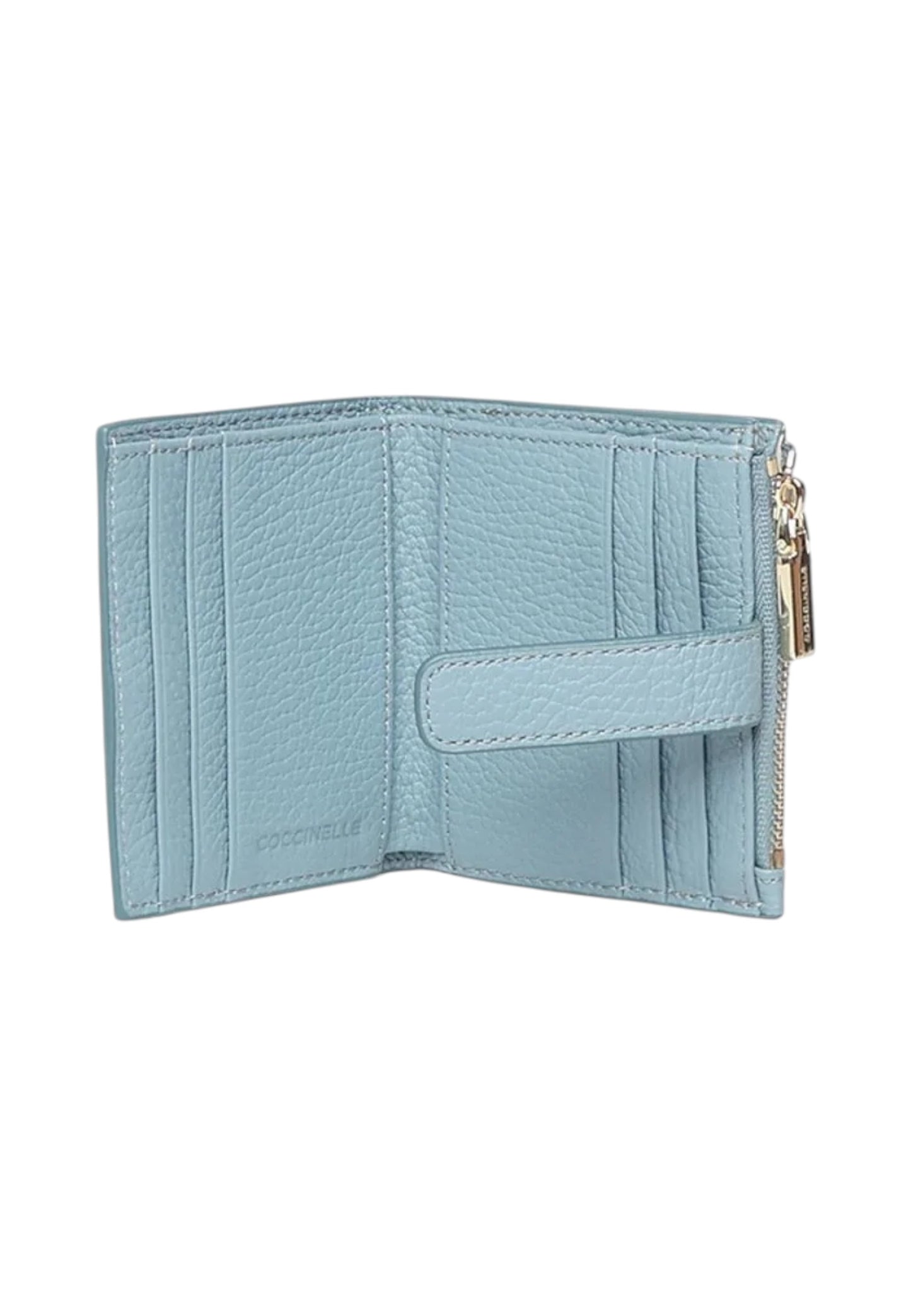 Portafoglio Con Zip Donna Coccinelle Piccolo Metallic Soft E2MW511F701