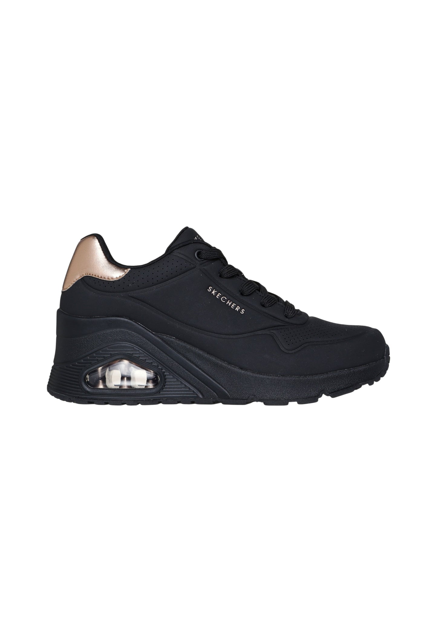 Sneakers Basse Donna Skechers Suola Rialzata Uno Wedge - Hi Steps 177520