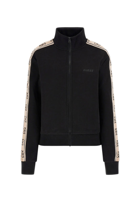 Felpa Con Zip Donna Guess  Britney V2YQ16KB3P2