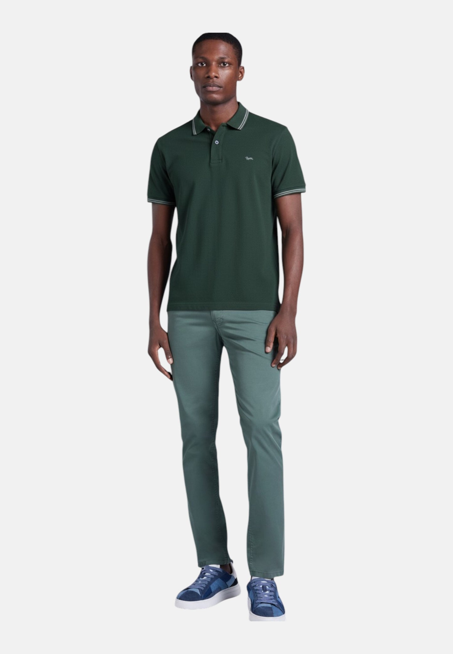 Polo Manica Corta Uomo Harmont & Blaine Con Righini A Contrasto  LNQ010021148
