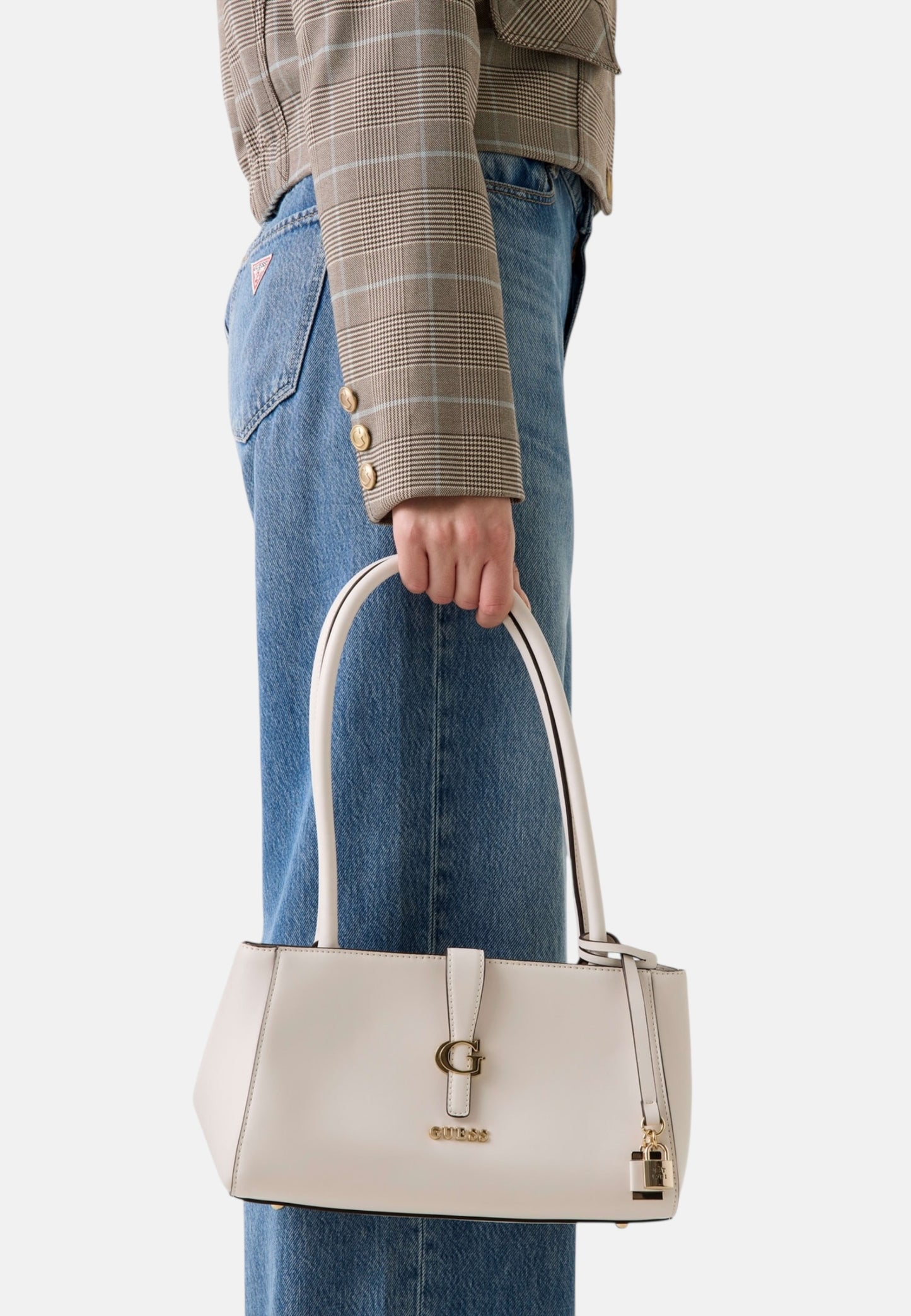 Borsa A Spalla Donna Guess Girlfriend Shoulder Satchel Carrie HWVG9896080