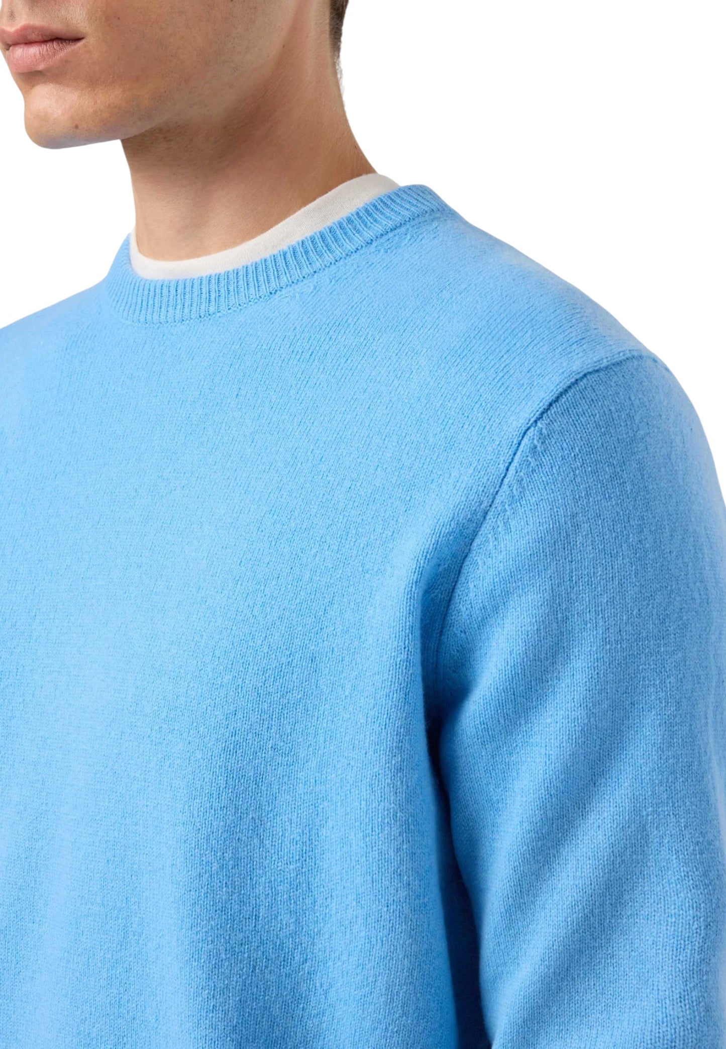 Maglione A Girocollo Uomo Mc2 Saint Barth  Regent Merino REGE013