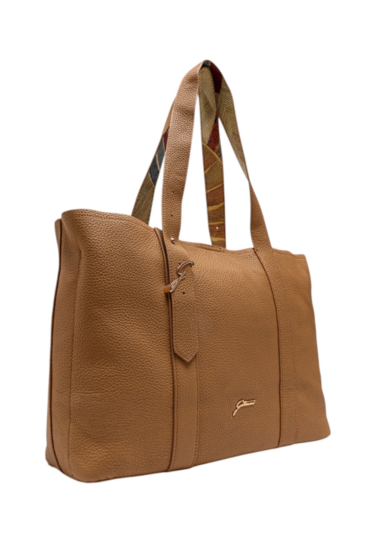 Borsa A Spalla Donna Gattinoni Linea Hellen, Pelle con finiture in similpelle, Formato grande, Shopper Hellen BIGH48271WHN