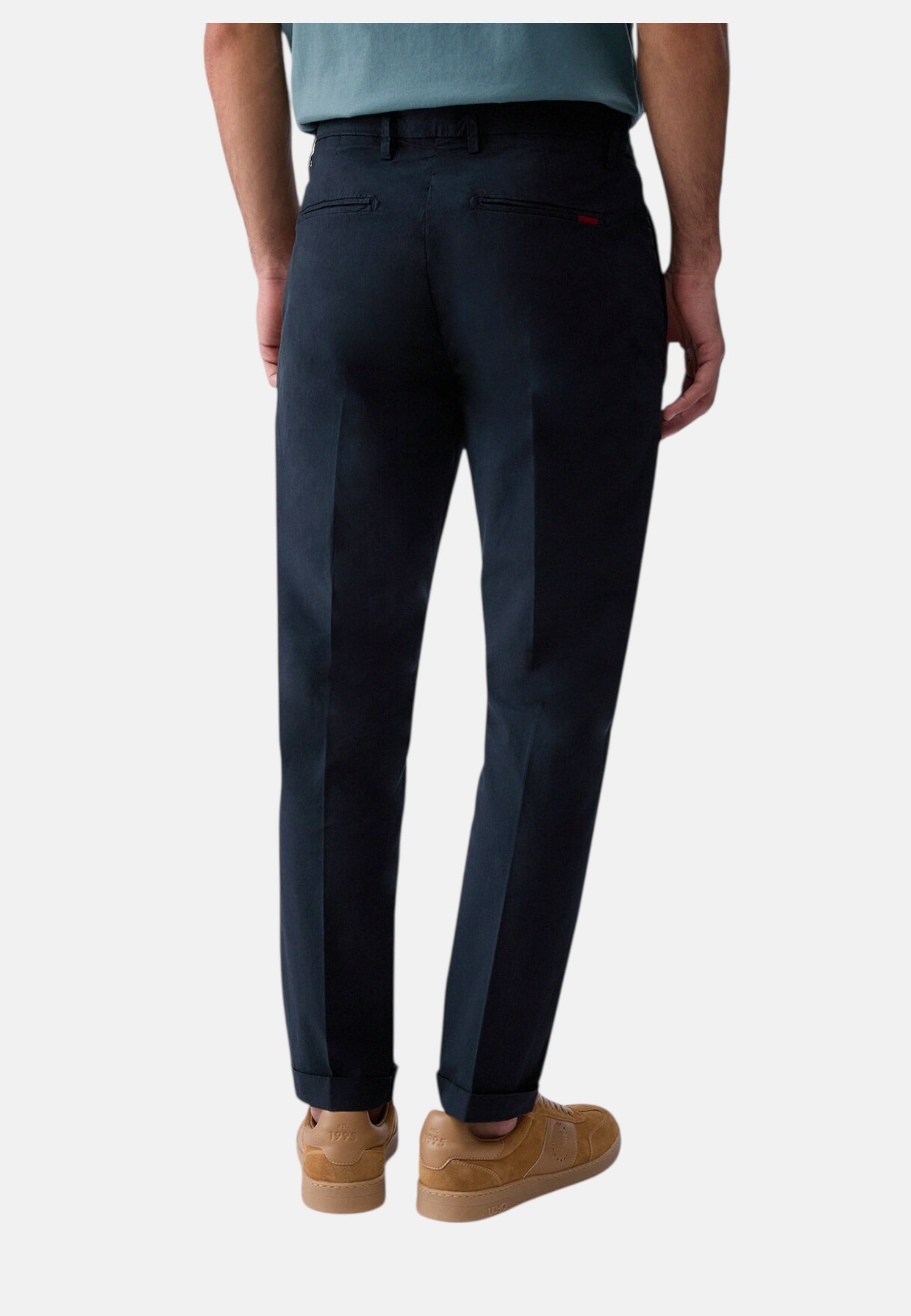 Pantaloni  Uomo Liu Jo Chino In Tela  QXX087T4310