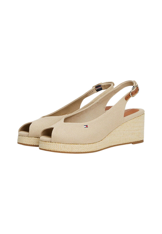 Sandali Con Zeppa Donna Tommy Hilfiger  Flag Mid Wedge