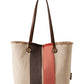 Borsa A Spalla Donna Borbonese Shopping Medium in Tessuto Jacquard Flight 910104010378