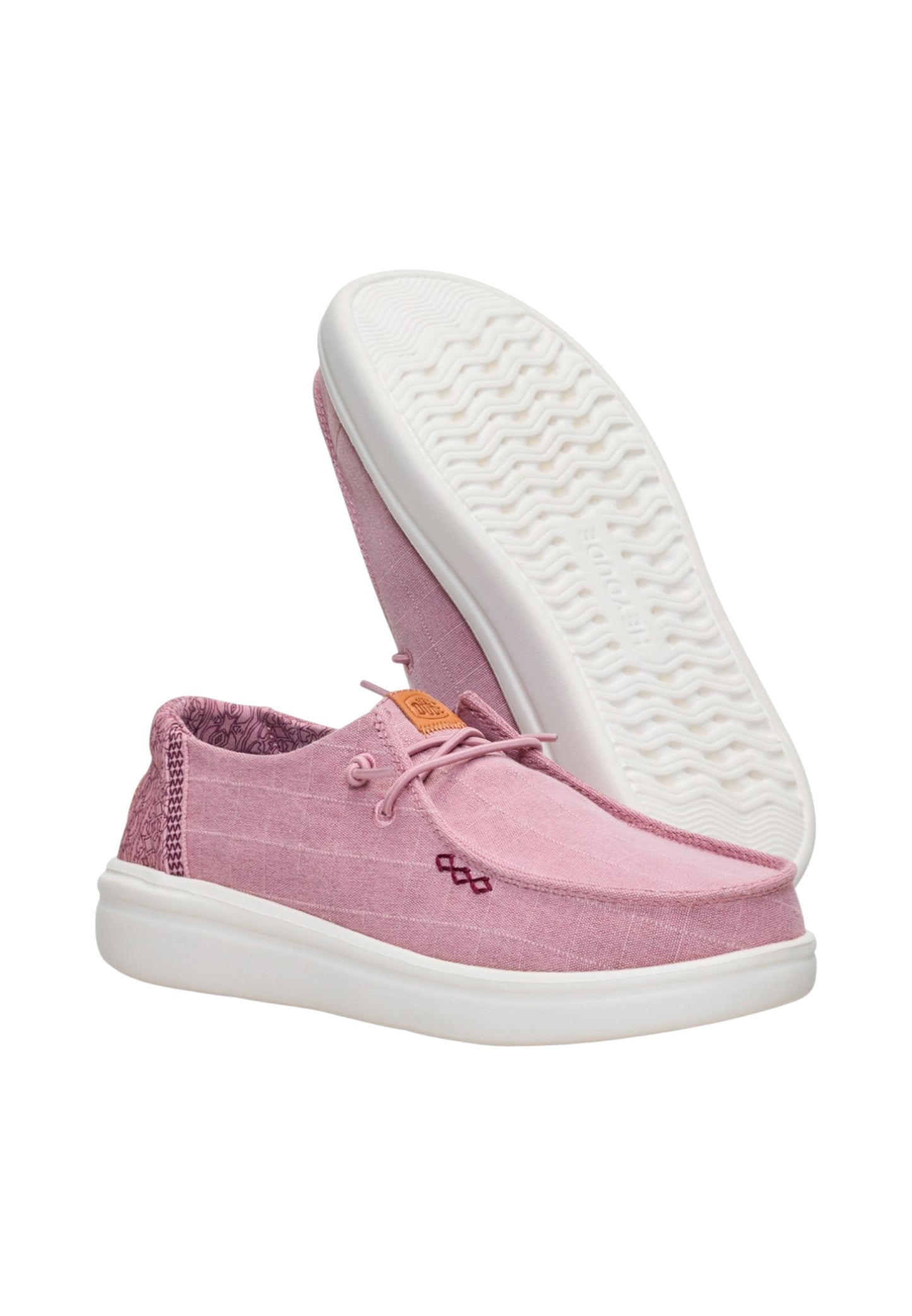 Sneakers Basse Donna Hey Dude  Wendy Rise Chambray Grid HD.45274