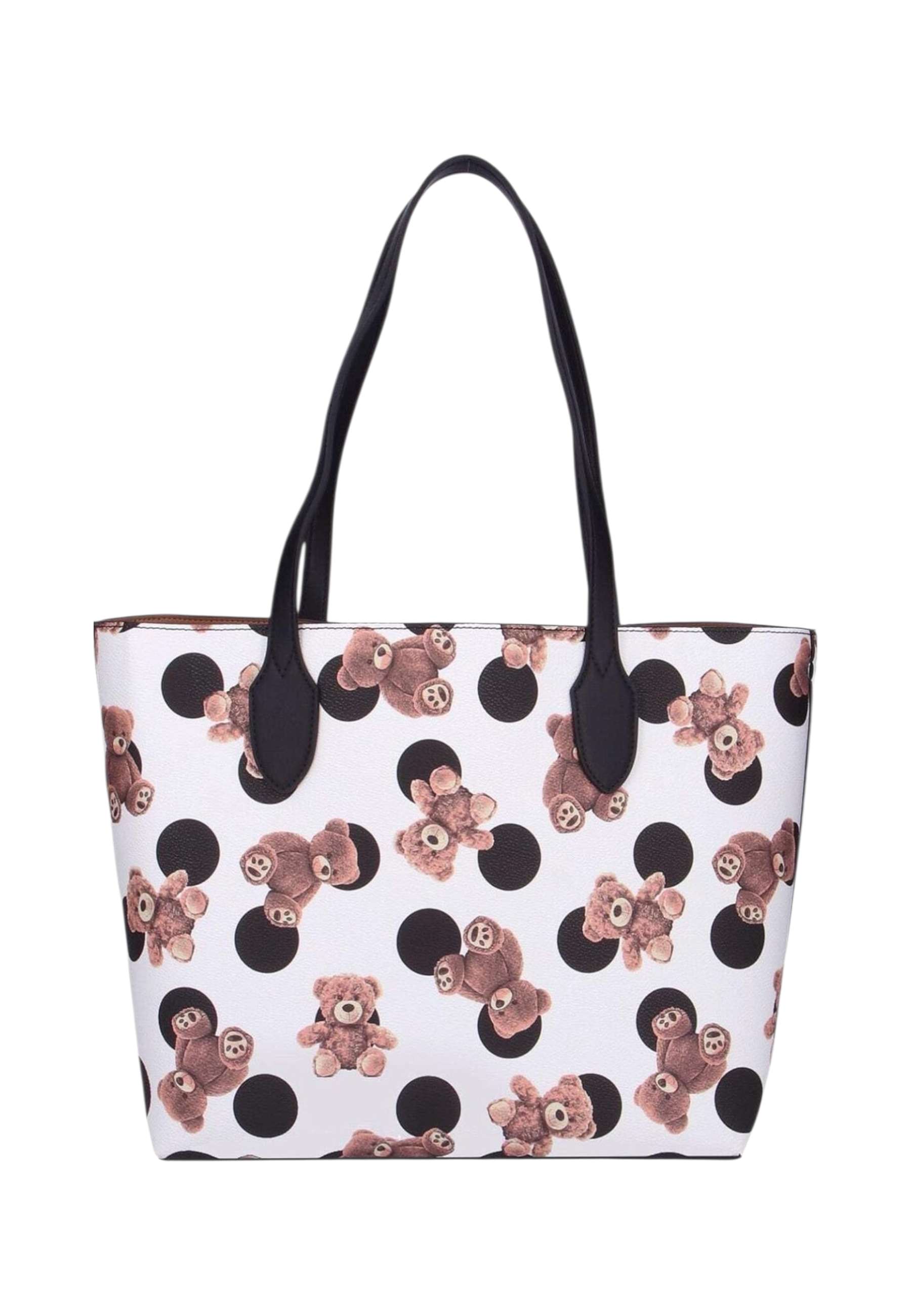 Borsa A Spalla Donna Pashbag Tote Stampa Orsetti Babies Kate-Babies