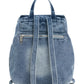 Zaino  Donna Desigual Con Patta Half Logo Denim Luena Mini 26SAKD07