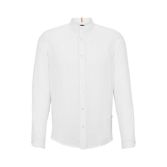 Camicia Manica lunga Uomo Boss Regular Fit Collo Coreana Race 50489339