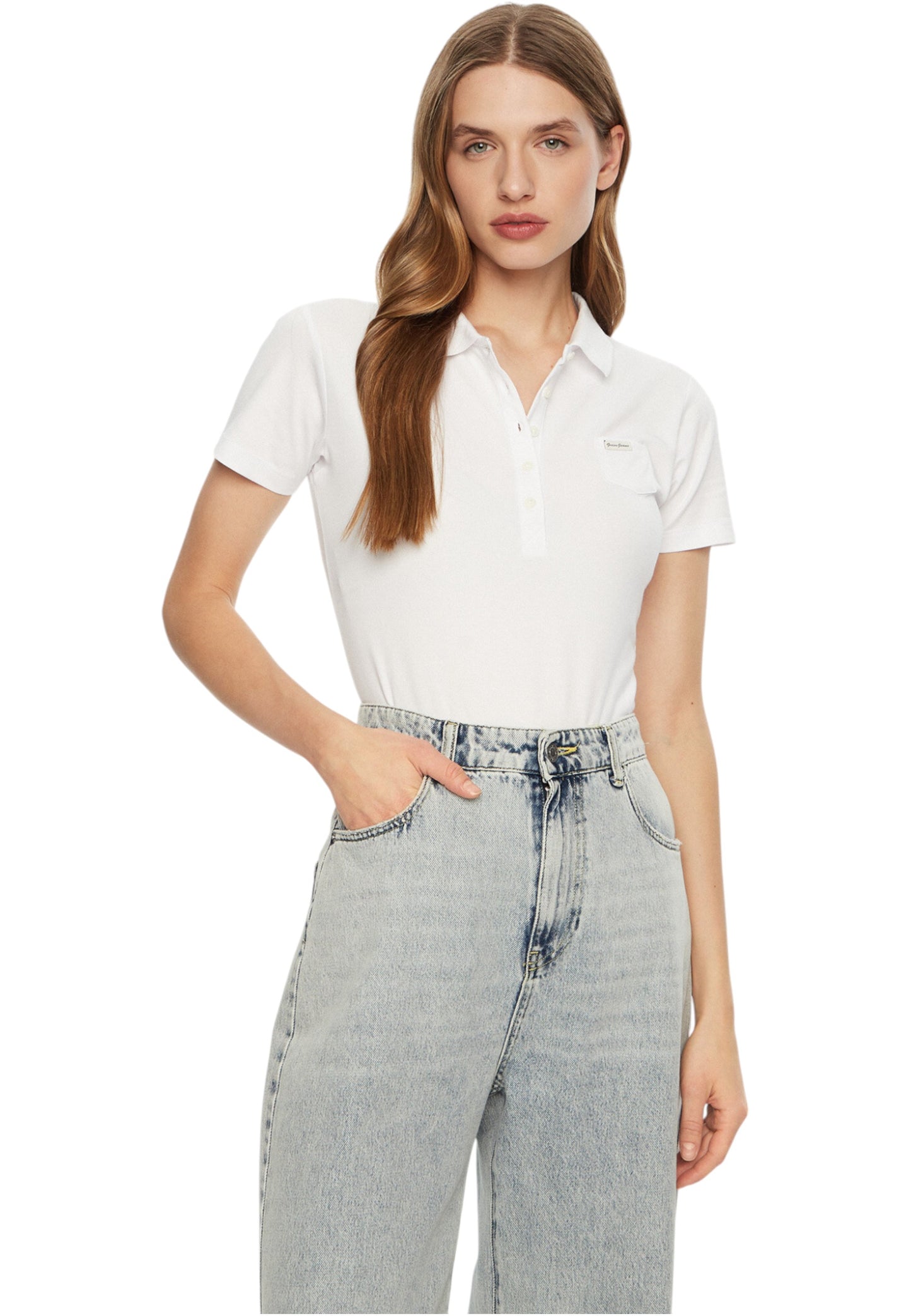 Polo Manica Corta Donna Guess