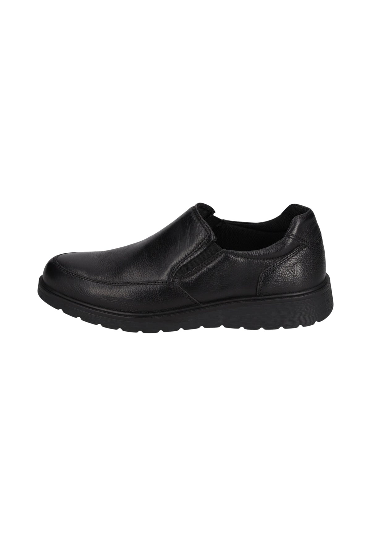 Slip-On  Uomo Valleverde calzata senza lacci, inserti elastici laterali, suola scura dal profilo sportivo  VJ834F