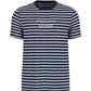 T-Shirt Manica Corta Uomo Guess  Guessxns - Striped Indigo M6GI47K3499