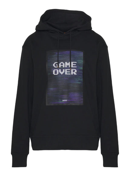 Felpa Con Cappuccio Uomo Boss   50502664