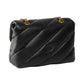 Borsa A Tracolla Donna Pinko Nappa trapuntata, formato mini, nuova fibbia Love Birds, tracolla a catena, misure 21 x 9 x 15 cm Love Puff Mini New Buckle 107058A0F2
