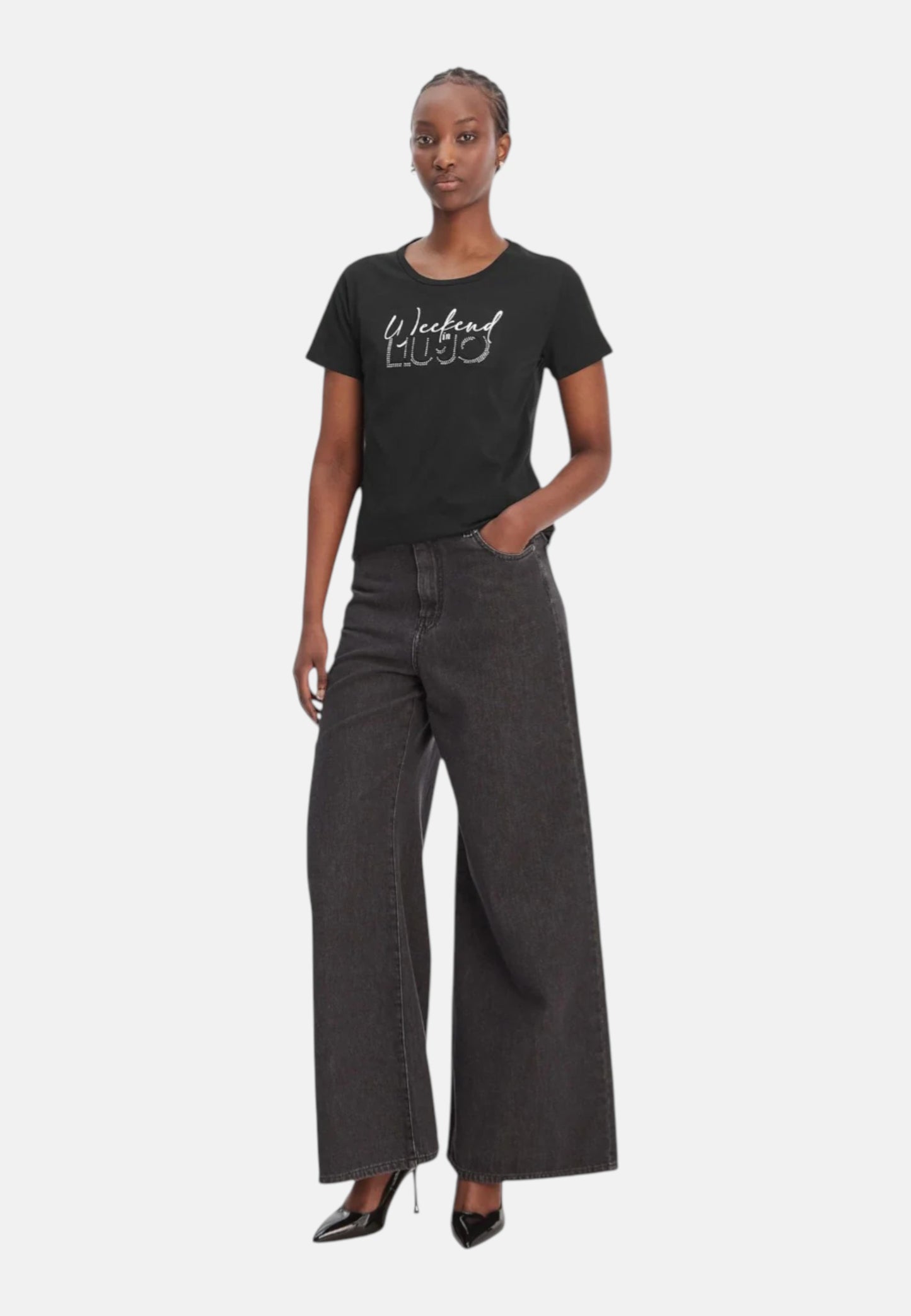 T-Shirt Manica Corta Donna Liu Jo Weekend Eco Line TA6252JS923