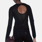 Maglia A Girocollo Donna Liu Jo Traforata Con Motivo Geometrico  WF6239MS99E