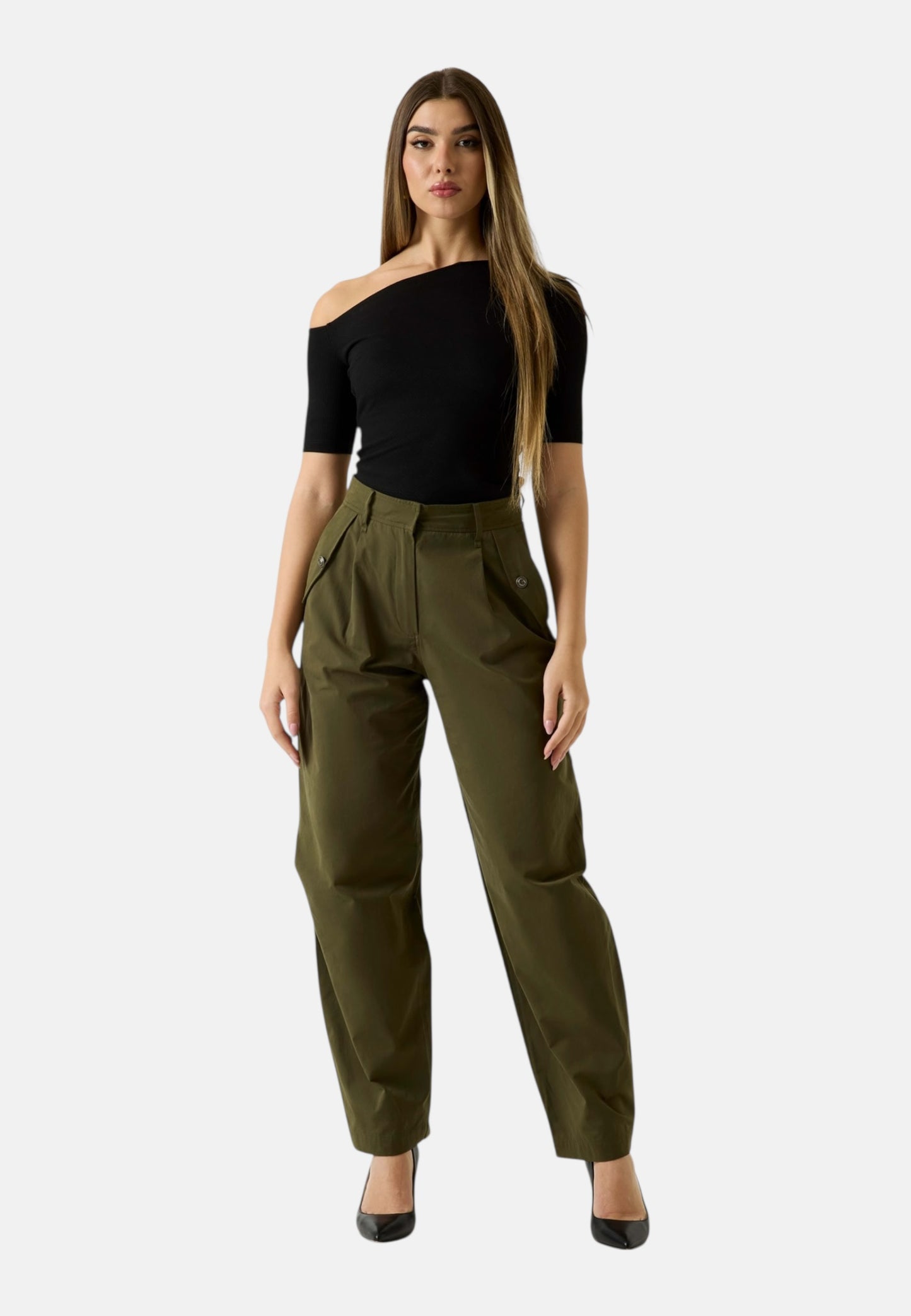 Pantaloni Carrot Leg Donna Guess  Denise W6RB08WJ692