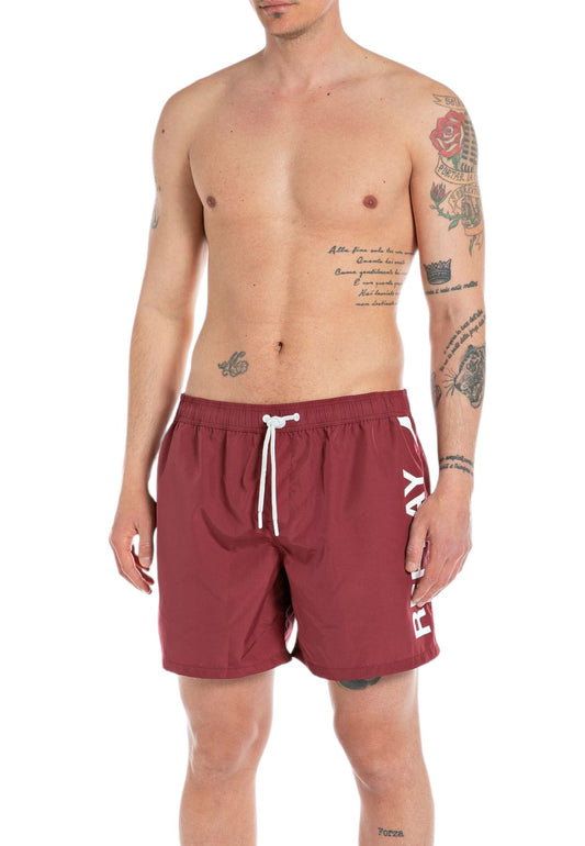 Costume da bagno Short Uomo Replay Con Logo Laterale In Verticale  LM1098.000.82972R