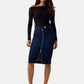 Gonna Midi Donna Guess In Denim Rosita Longuette W6RD0UD6881