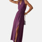 Vestito Lungo Donna Liu Jo In Lurex Con Spacco Eco Line CA6257JS006
