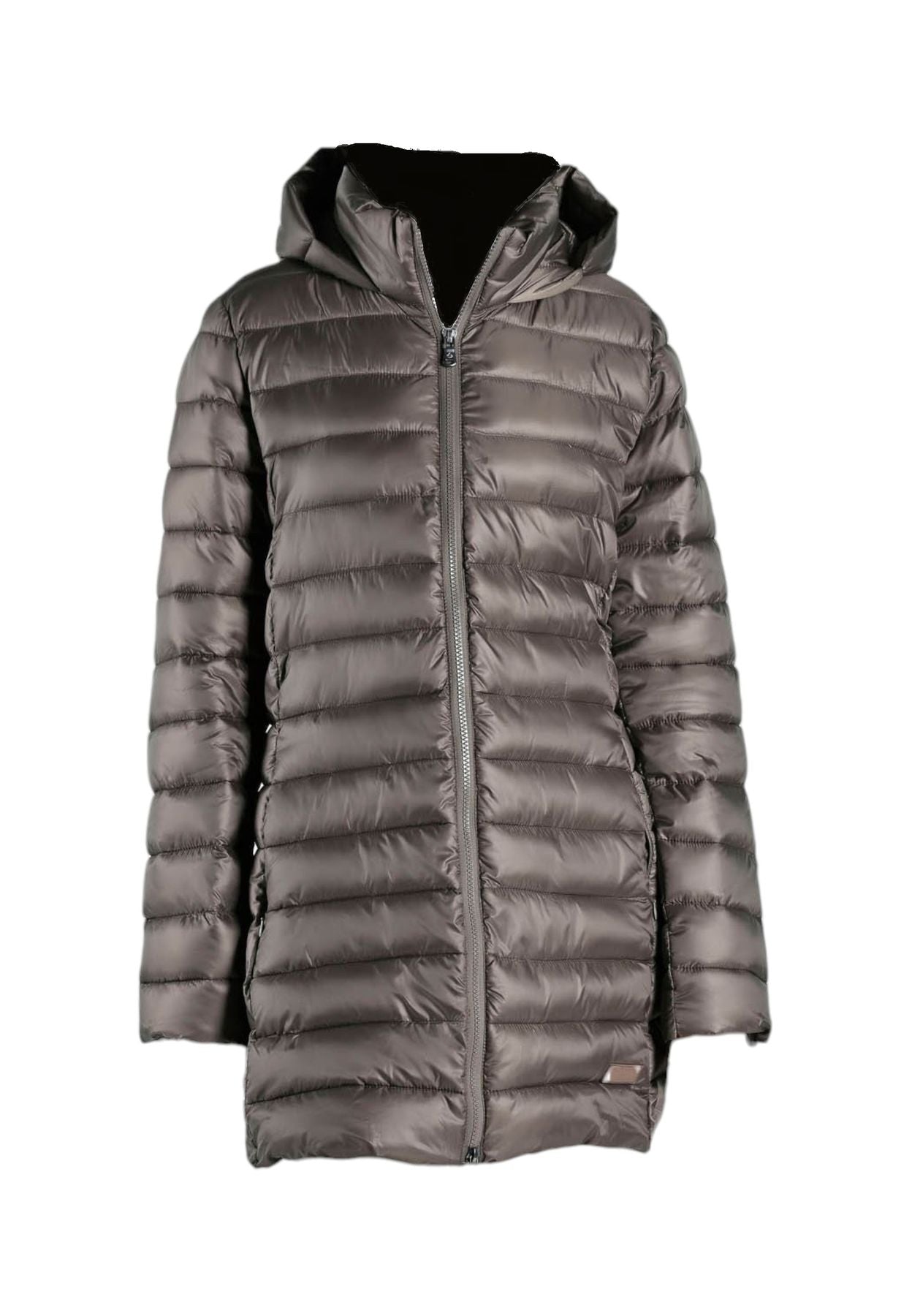 Piumino Lungo Donna Canadian Con Cappuccio Teslin Recycled CN.G220204WRE