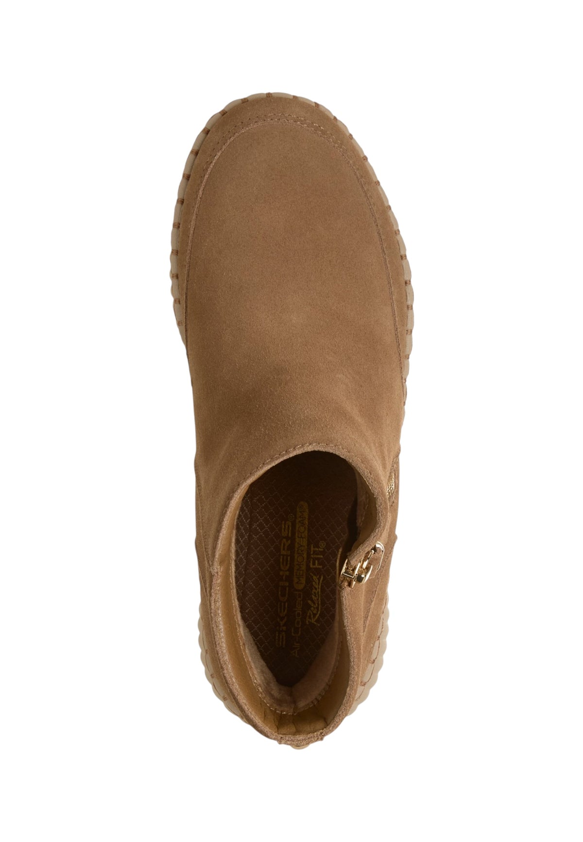 Stivaletti  Donna Skechers Relaxed Fit, Air-Cooled Memory Foam, Scotchgard, Zip laterale Wilshire Blvd - Weekend Crush 169086
