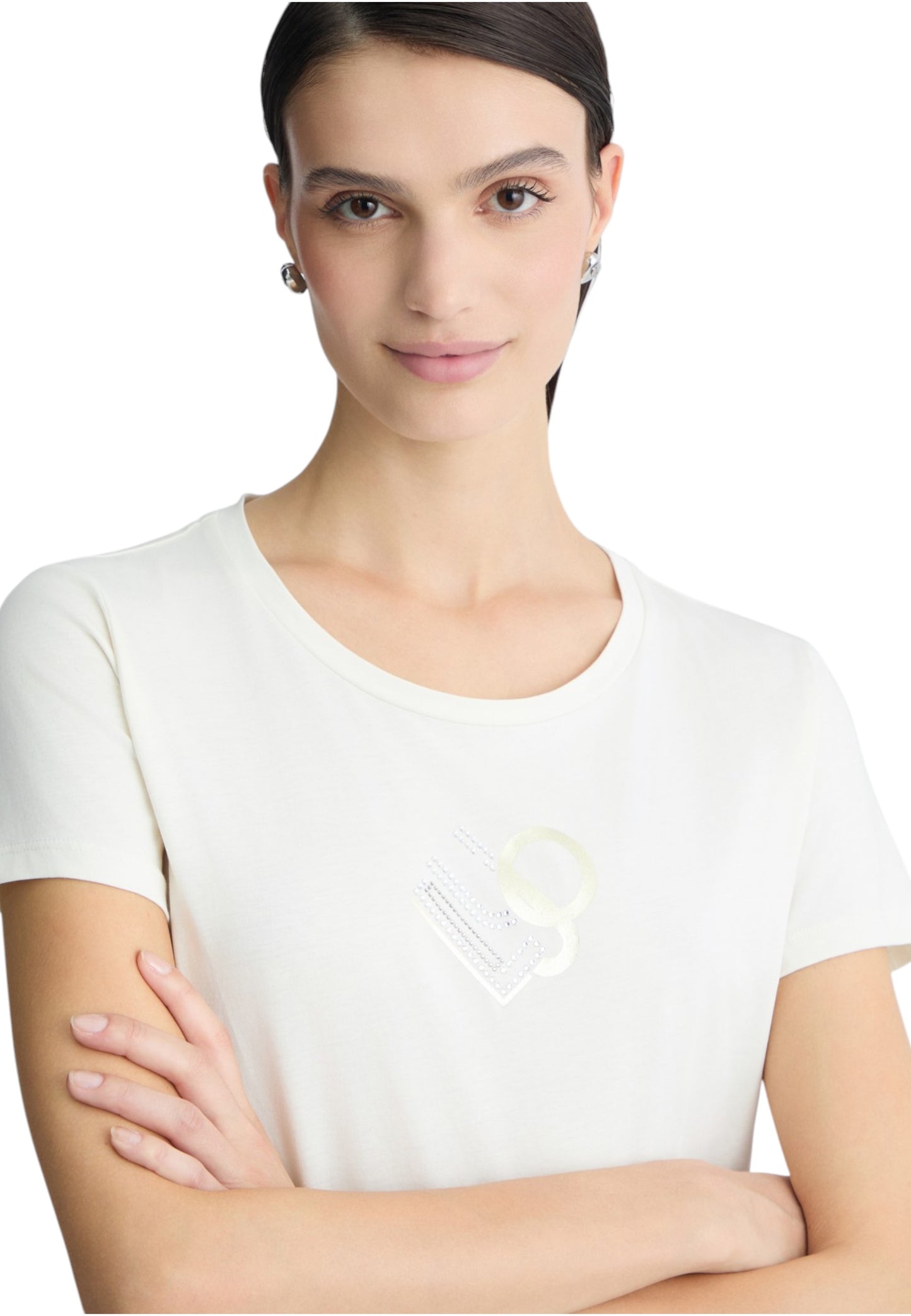T-Shirt Manica Corta Donna Liu Jo  LiuJo Foiled