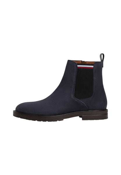 Stivaletti Chelsea Uomo Tommy Hilfiger  Cleated Hilfiger Suede FM0FM05560