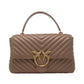 Borsa A Mano Donna Pinko Media Love Lady Puff Classic Chevron 100043A0GK
