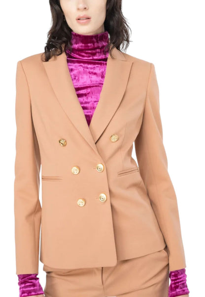 Giacca Elegante Donna Pinko Punto Stoffa Signum 100254A15O