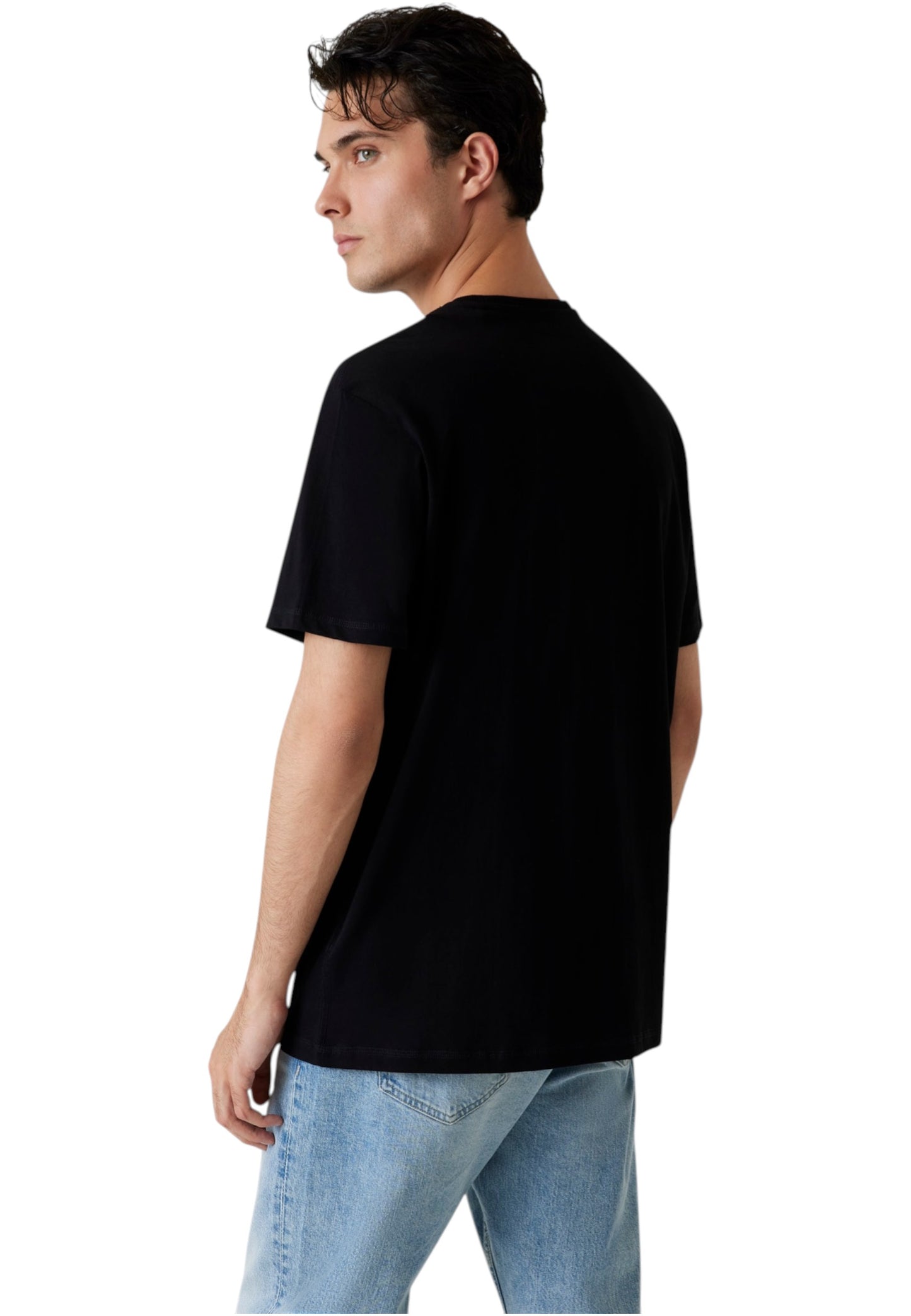 T-Shirt Manica Corta Uomo Guess  Guess Triangle M5YI15I3Z14