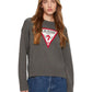 Maglione A Girocollo Donna Guess  Gj Big Triangle W4BR12Z3HM1