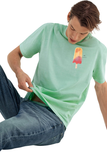 T-Shirt Manica Corta Uomo Gas