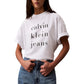 T-Shirt Manica Corta Donna Calvin klein Jeans  Ckj Logo