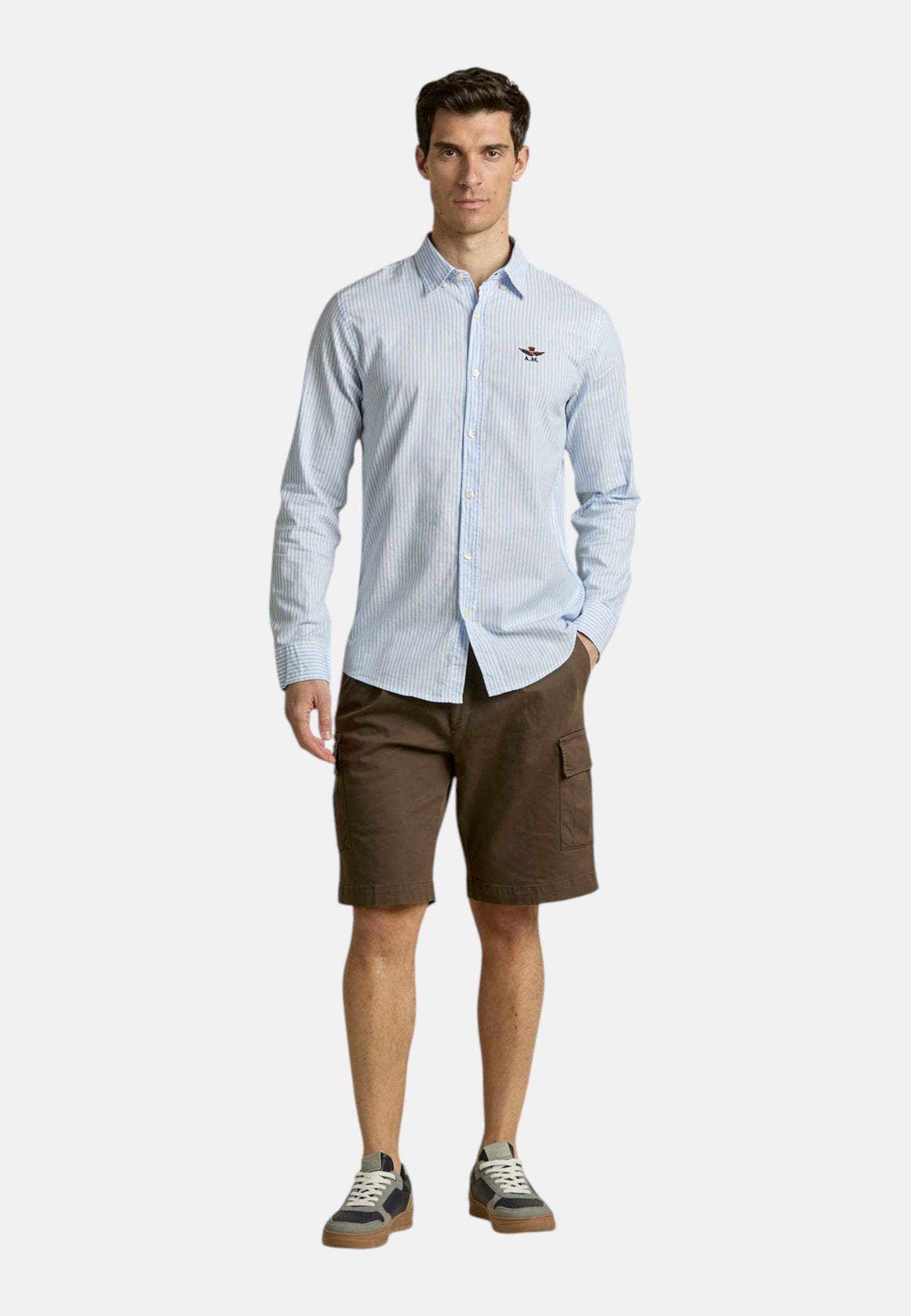 Pantaloncini Bermuda Uomo Aeronautica Militare Cargo  261BE0287UCT04331