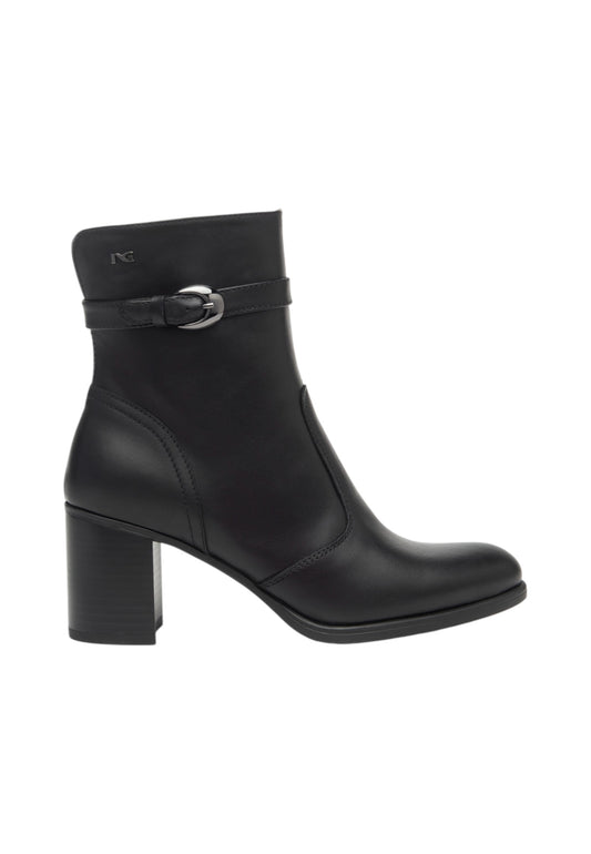 Stivaletti Tronchetti Donna Nero Giardini Tacco 7 CM  I513850D