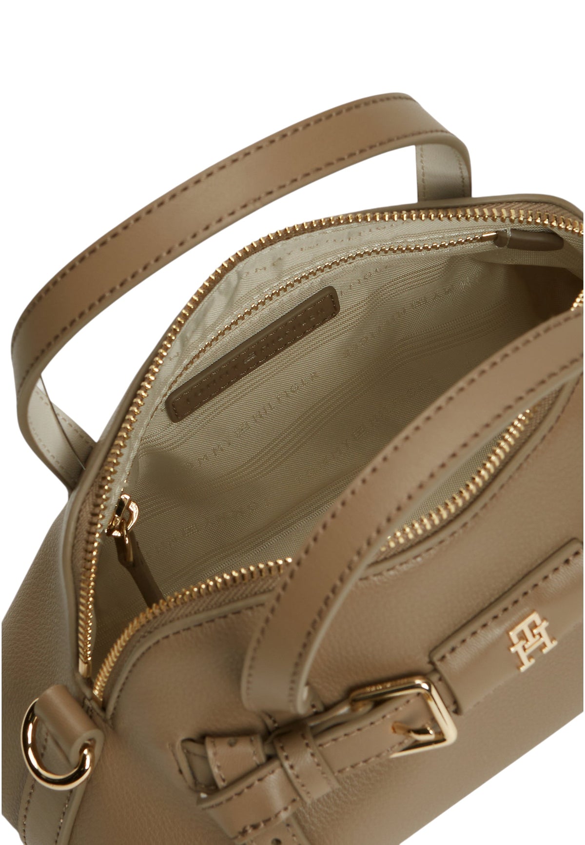 Borsa A Spalla Donna Tommy Hilfiger Mini Tote Th Buckle AW0AW19034
