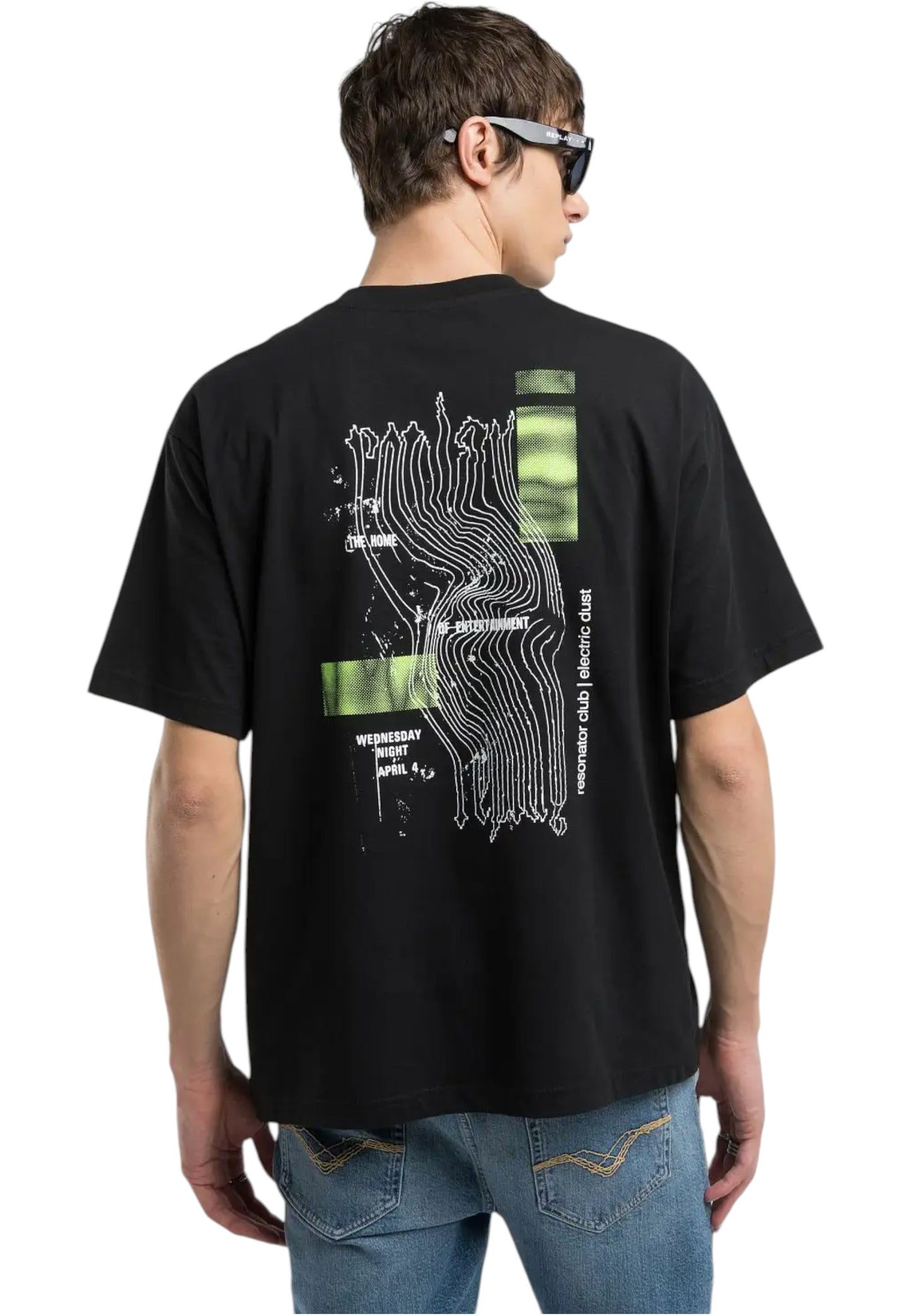 T-Shirt Manica Corta Uomo Replay