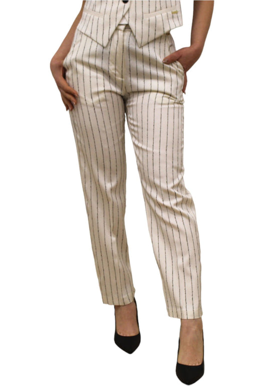 Pantaloni  Donna Kocca Con Fantasia A Righe Hans P24PPF2137ABRI3102