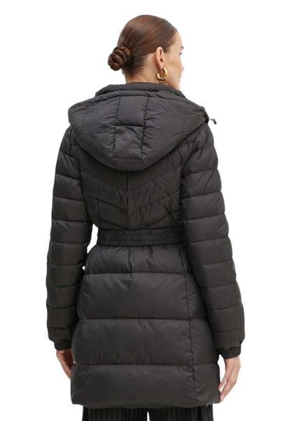 Piumino Lungo Donna Twinset Con Cappuccio E Cintura  242TP2182