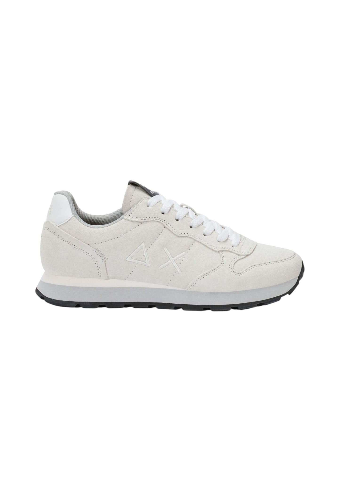 Sneakers Basse Uomo Sun68 Stile Running, Suede, Logo Ricamato Tom Suede Z46106