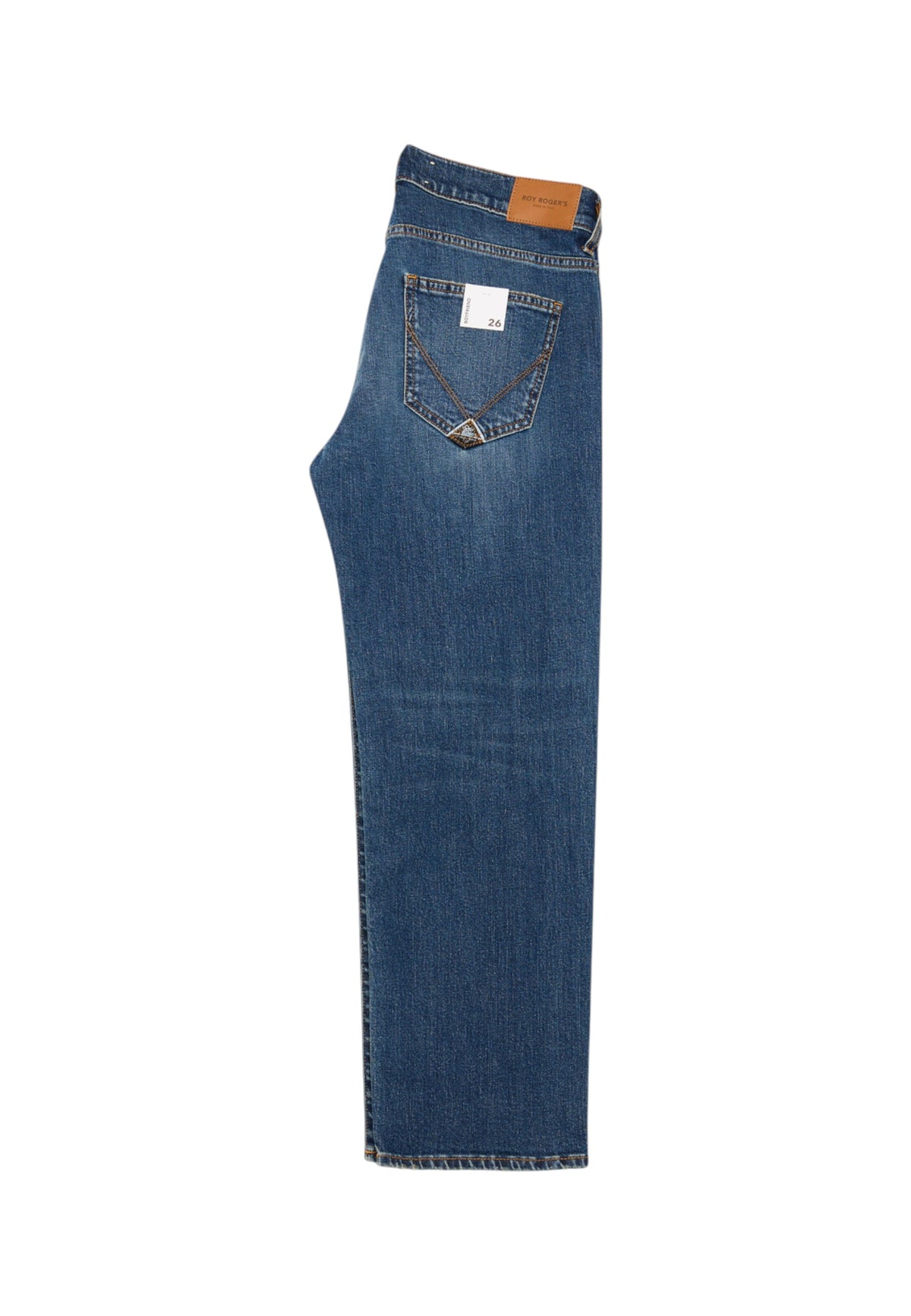 Jeans Boyfriend Fit Donna Roy Roger's Denim di cotone elasticizzato, lavaggio Stone 74 New Oskar RND492CE082906