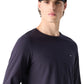 T-Shirt Manica Corta Uomo Calvin klein  Stretch Slim Fit Ls